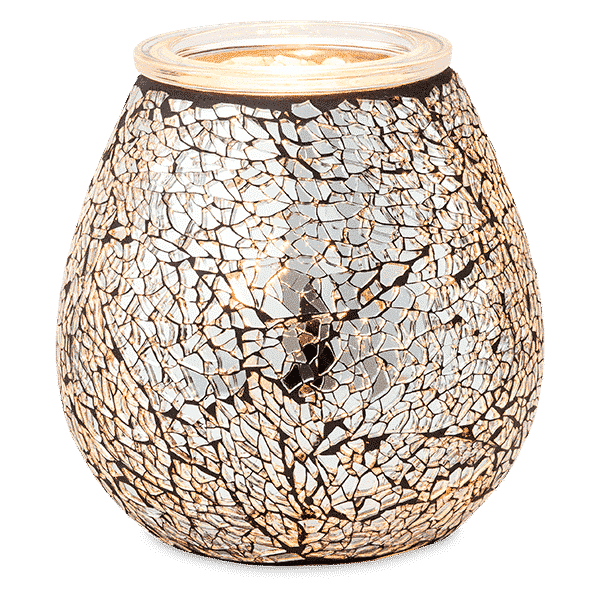 CRUSH DIAMOND SCENTSY WARMER GLOW 1