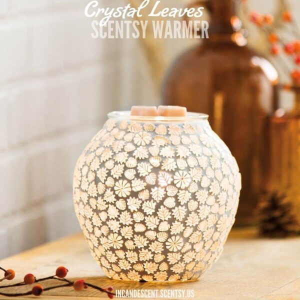 CRYSTAL LEAVES SCENTSY WARMER