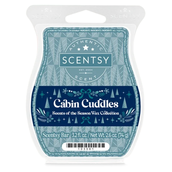 Cabin Cuddles Scentsy Bar Cabin Cuddles Scentsy Wax Bar | Scents of the Season 2025