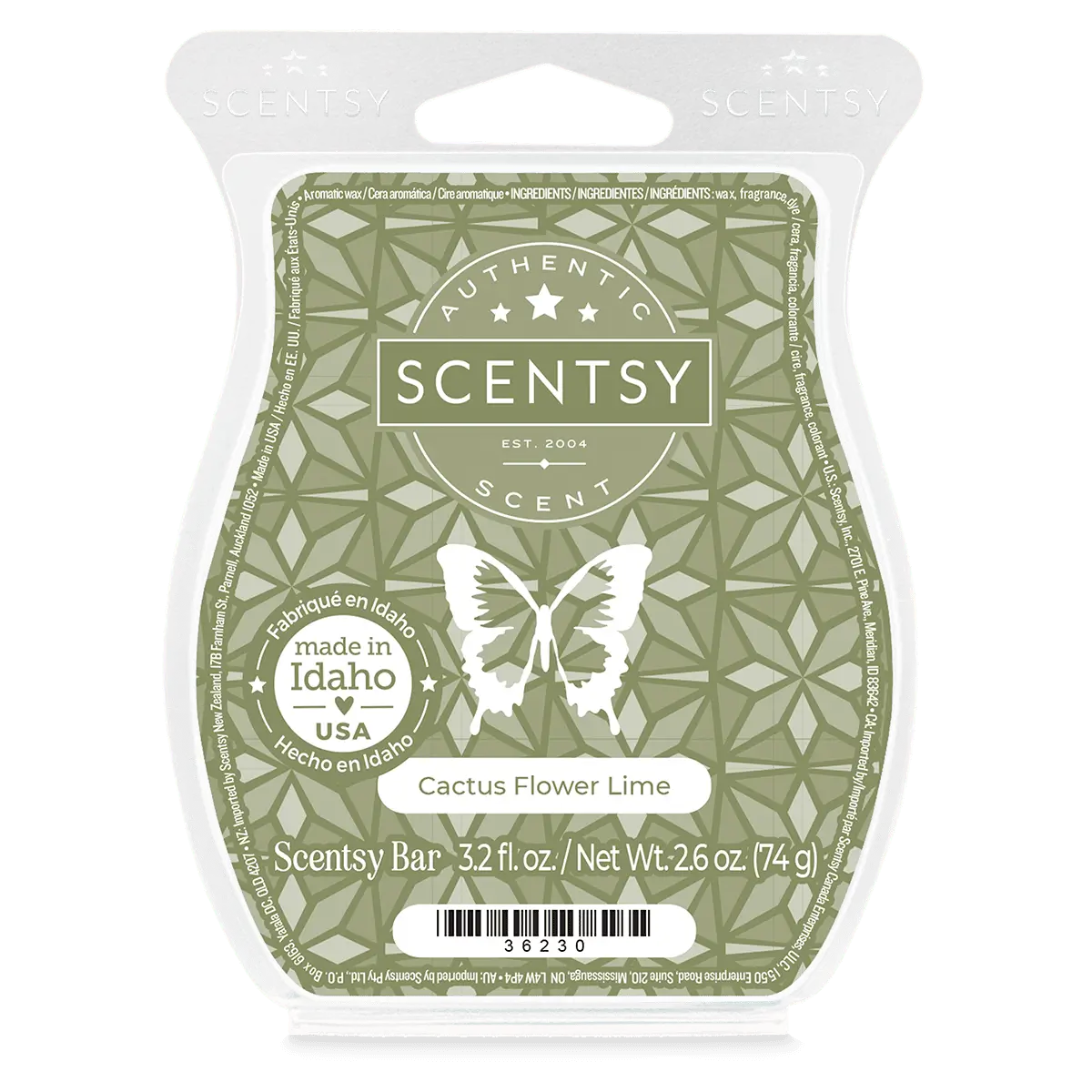 Cactus Flower Lime Scentsy Bar