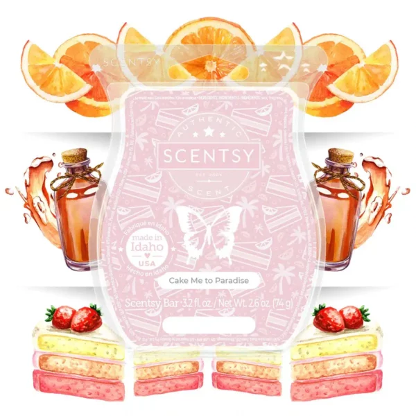 Cake Me to Paradise Scentsy Bar