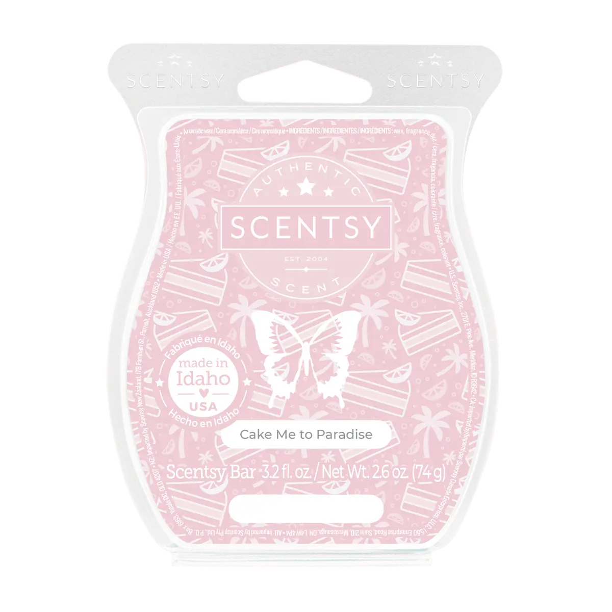 Cake Me to Paradise Scentsy Bar