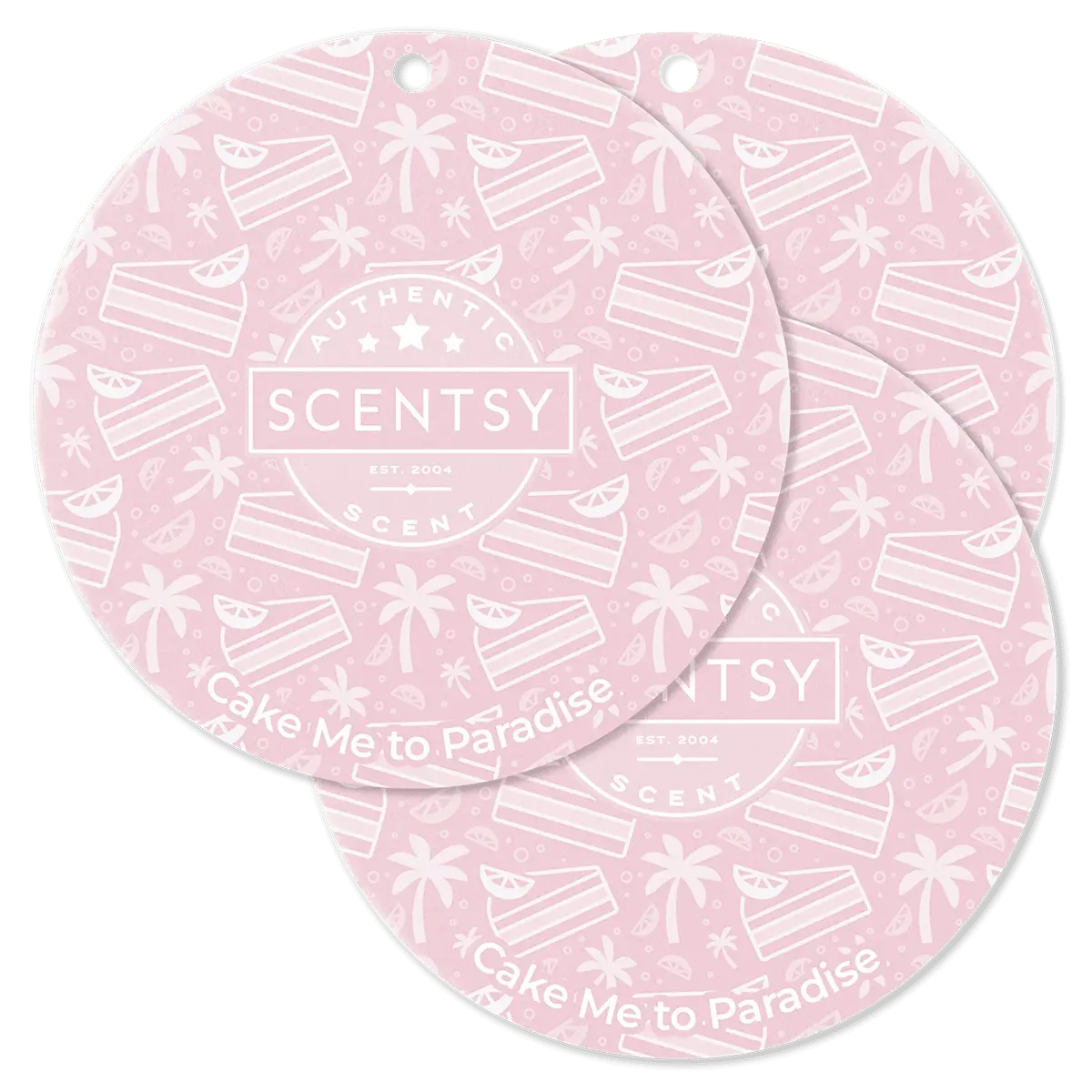 Cake Me to Paradise Scentsy Scent Circle 3 Pack