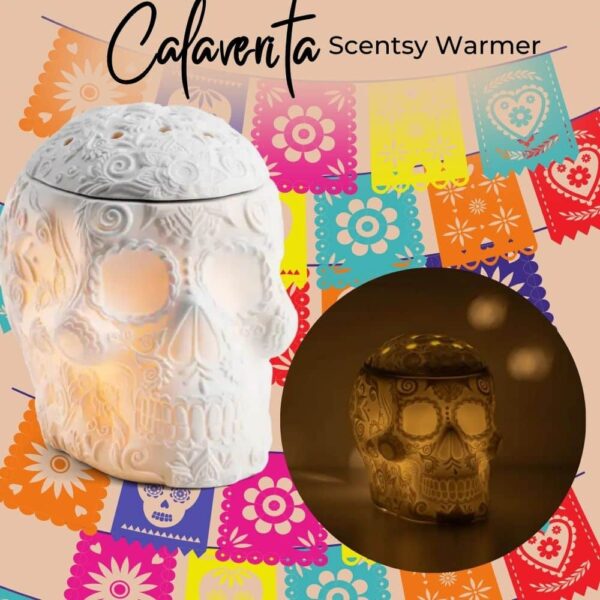 Calaverita Sugar Skull Scentsy Warmer