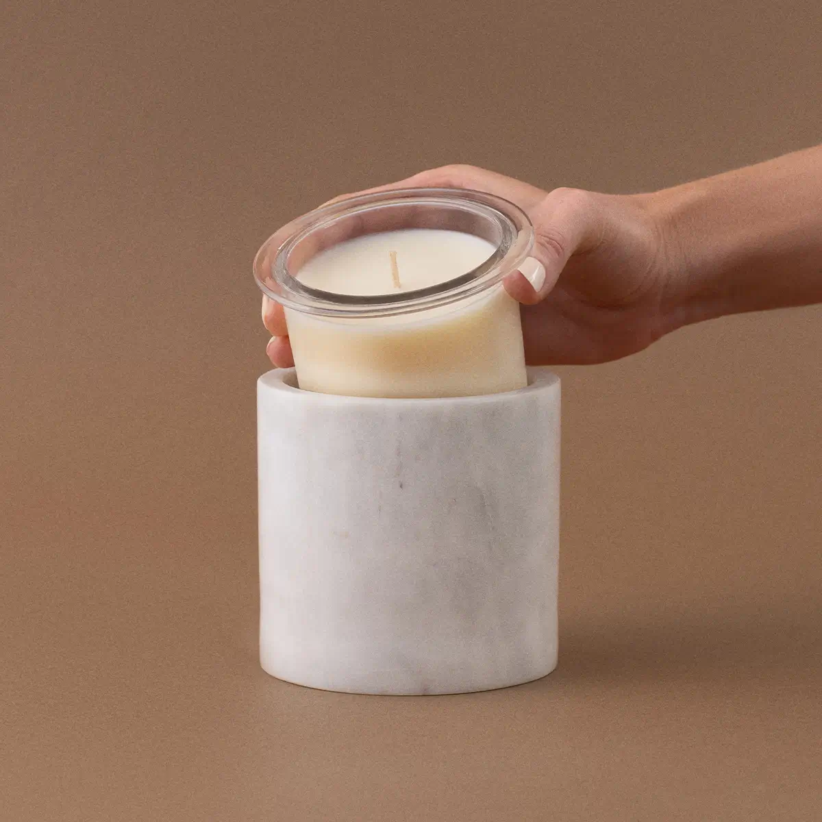 Marble Scentsy Candle Holder