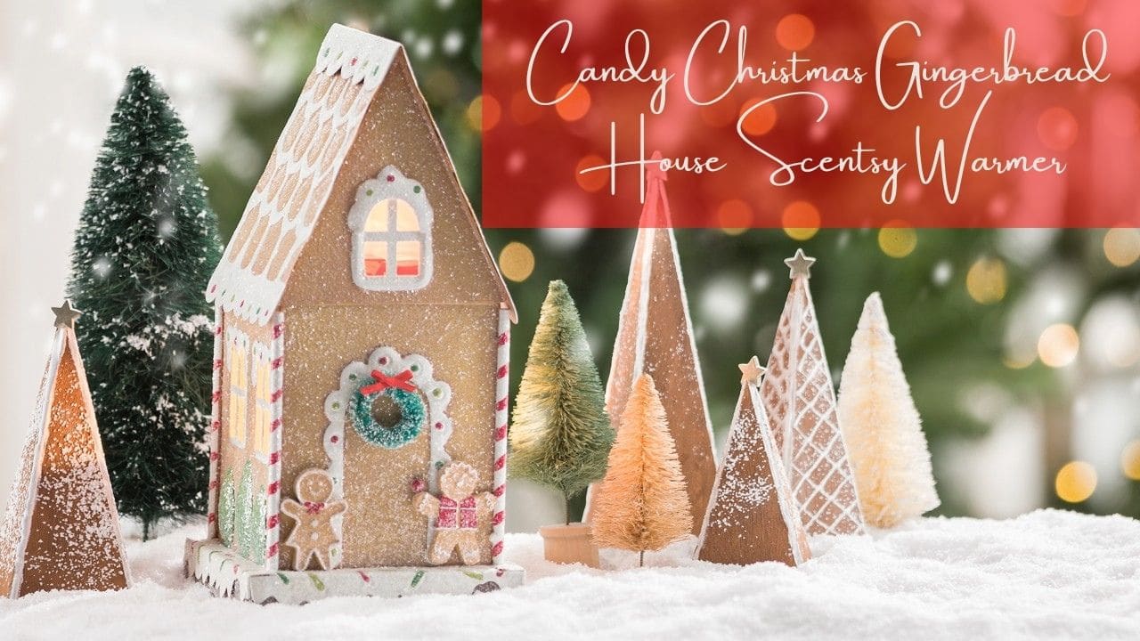 Candy Christmas Gingerbread House Scentsy Warmer