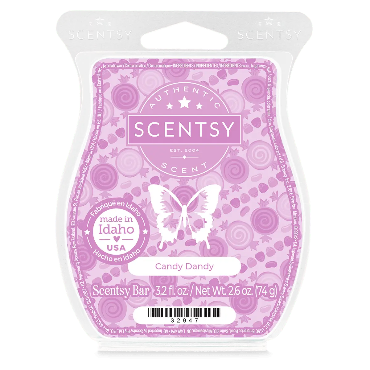 Candy Dandy Scentsy Bar