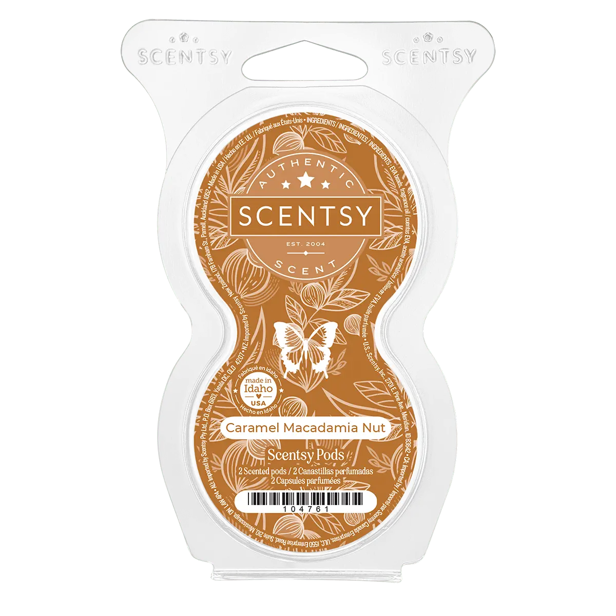 Caramel Macadamia Nut Scentsy Pods