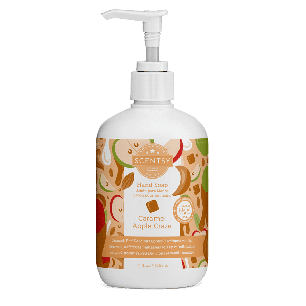 Caramel Apple Crazy Scentsy Hand Soap Harvest