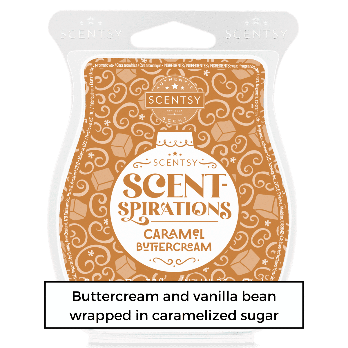 Caramel Buttercream Scentsy Bar 1