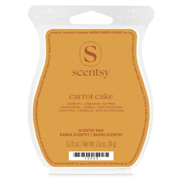 Carrot Cake Scentsy Bar - September 2026 BBMB