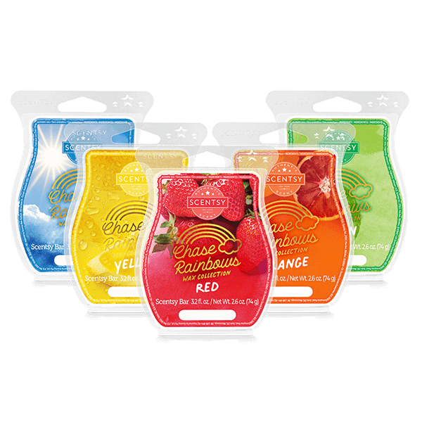 Chase Rainbows Scentsy Wax Collection Bundle