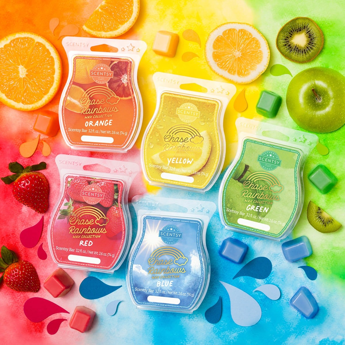 Chase Rainbows Scentsy Wax Collection 4