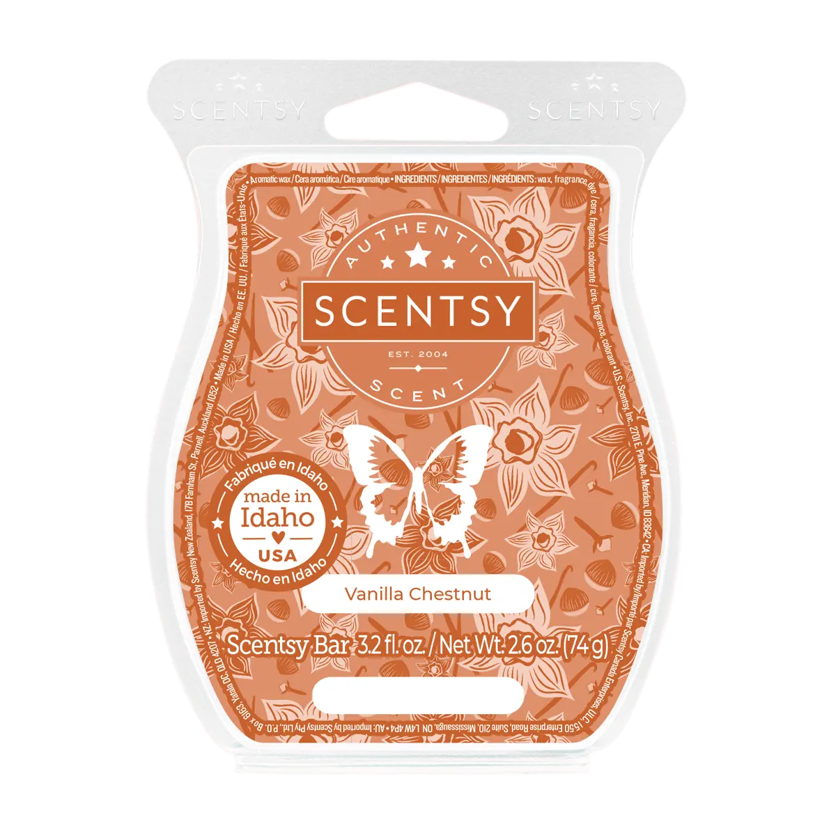 Vanilla Chestnut Scentsy Bar | October 2024