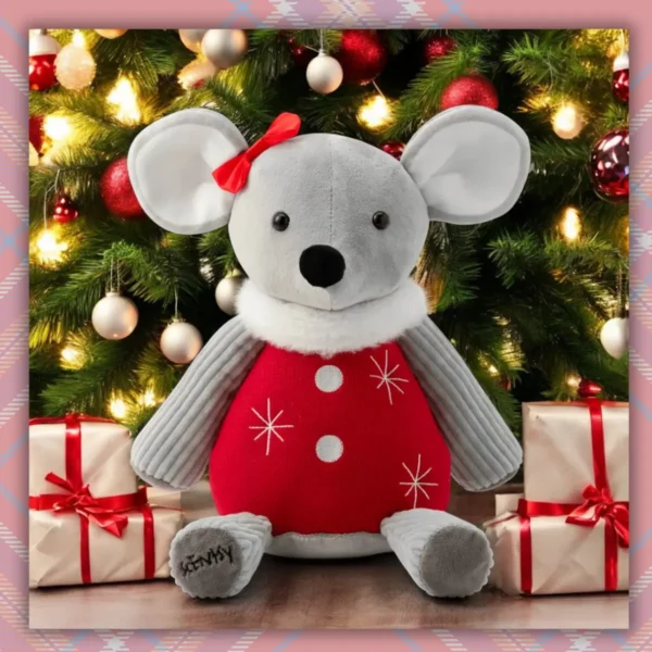 Crystal the Christmas Mouse Scentsy Buddy