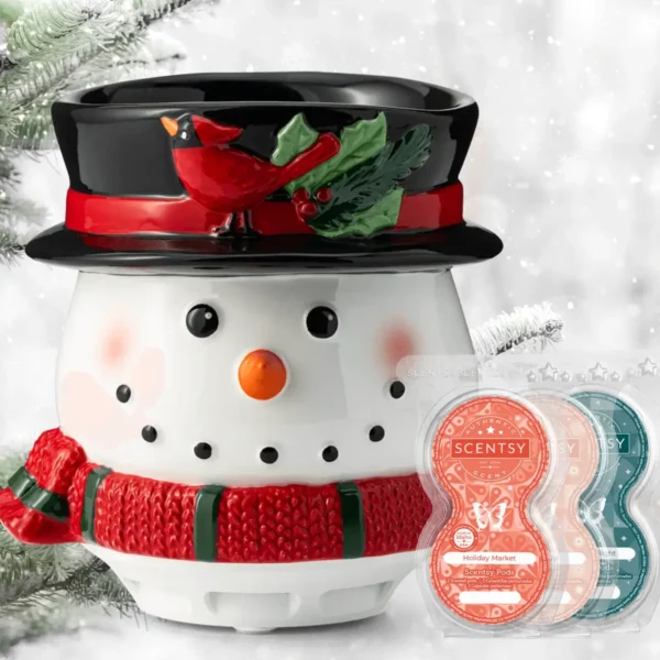 Charming Snowman Tabletop Scentsy Fan Diffuser