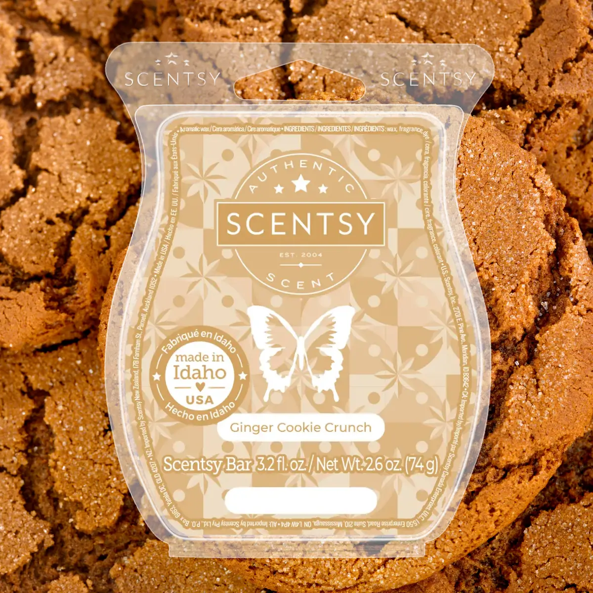 Ginger Cookie Crunch Scentsy Bar