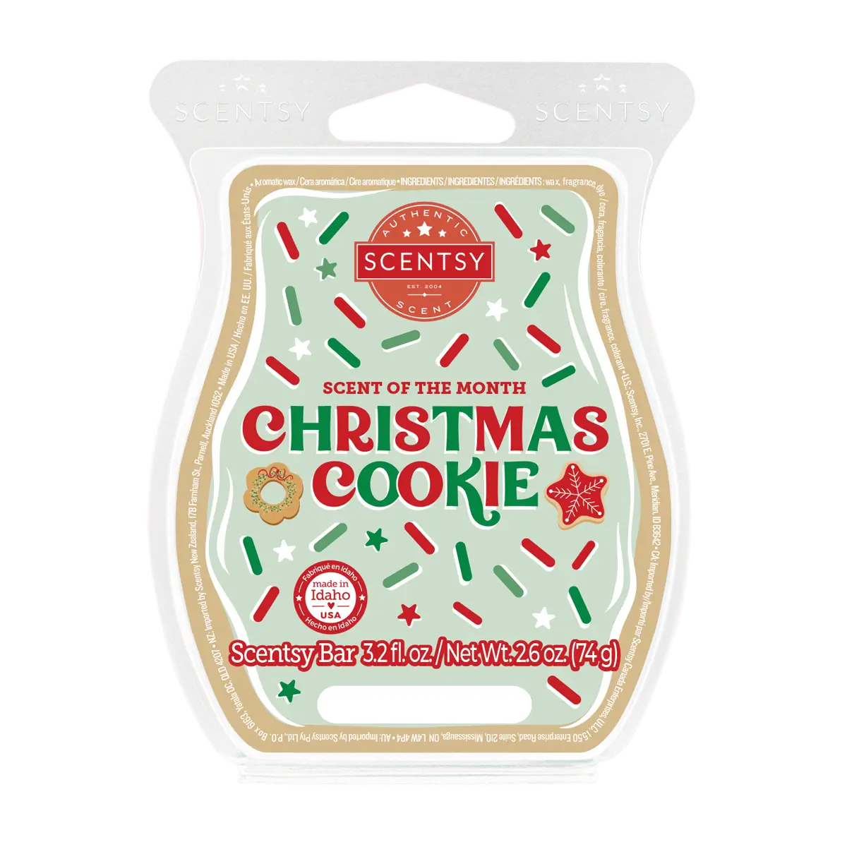 Christmas Cookie Scentsy Bar | November 2024