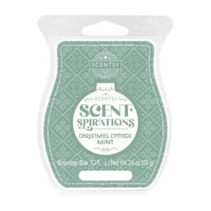 Christmas Cottage Mint Scentsy Bar | Scent-Spirations 2023