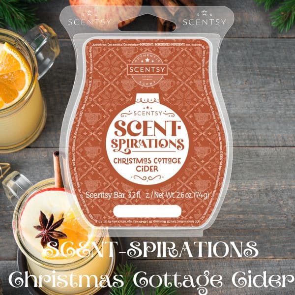 Scentsy Scent-Spirations Christmas Cottage Wax Collection