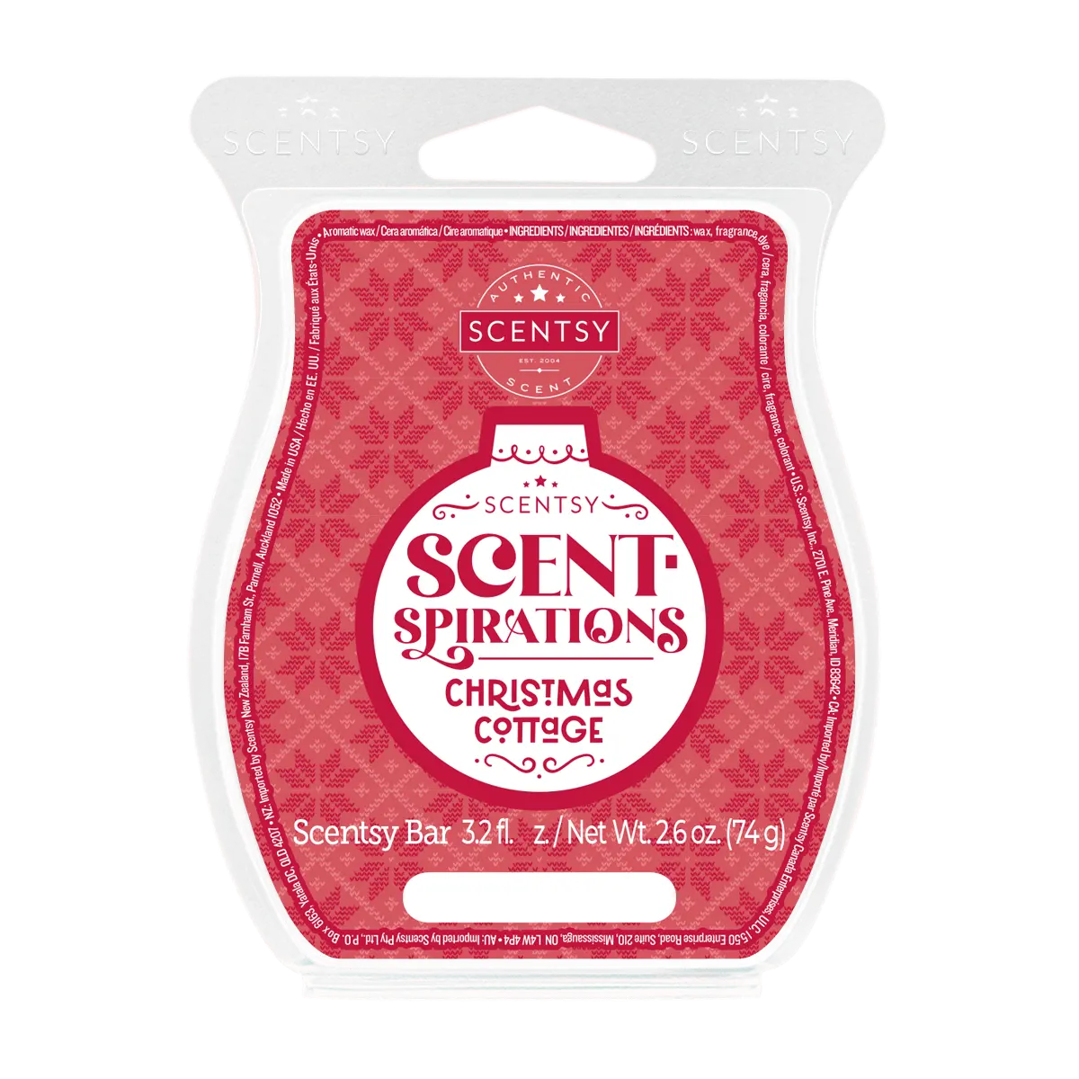 Christmas Cottage Scentsy Bar | Scent-Spirations 2023