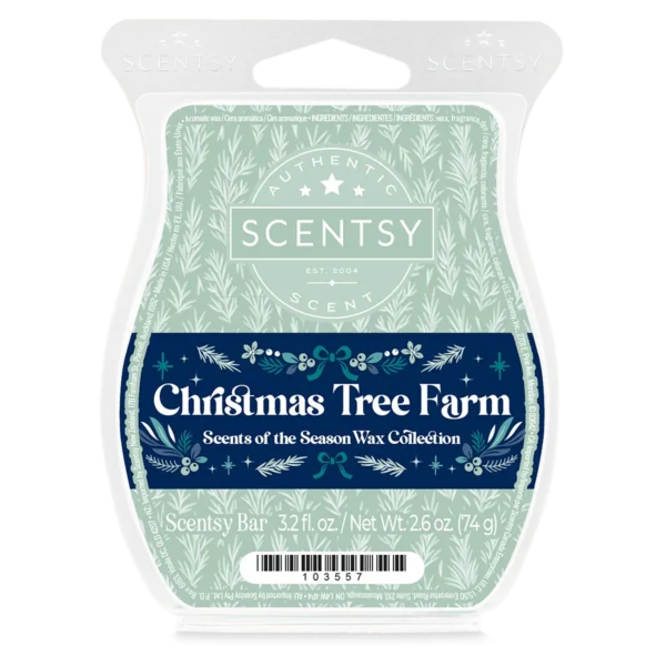 Christmas Tree Farm Scentsy Wax Bar | Scents of the Season 2025