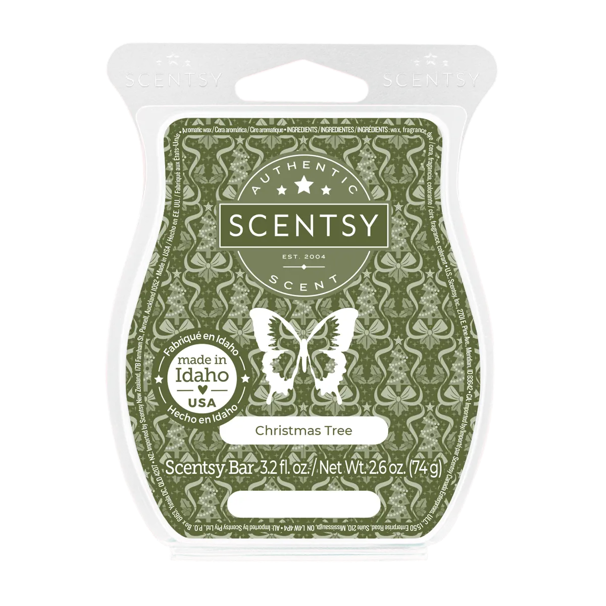 Christmas Tree Scentsy Bar | Holiday 2024