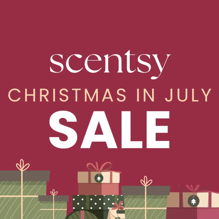 Scentsy Christmas in July Sale on July 24, 2026