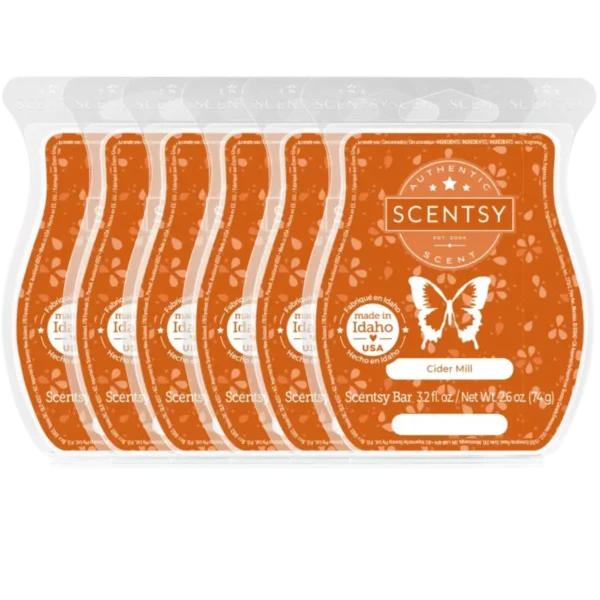 Cider Mill 6 Scentsy Bar Wax Bundle