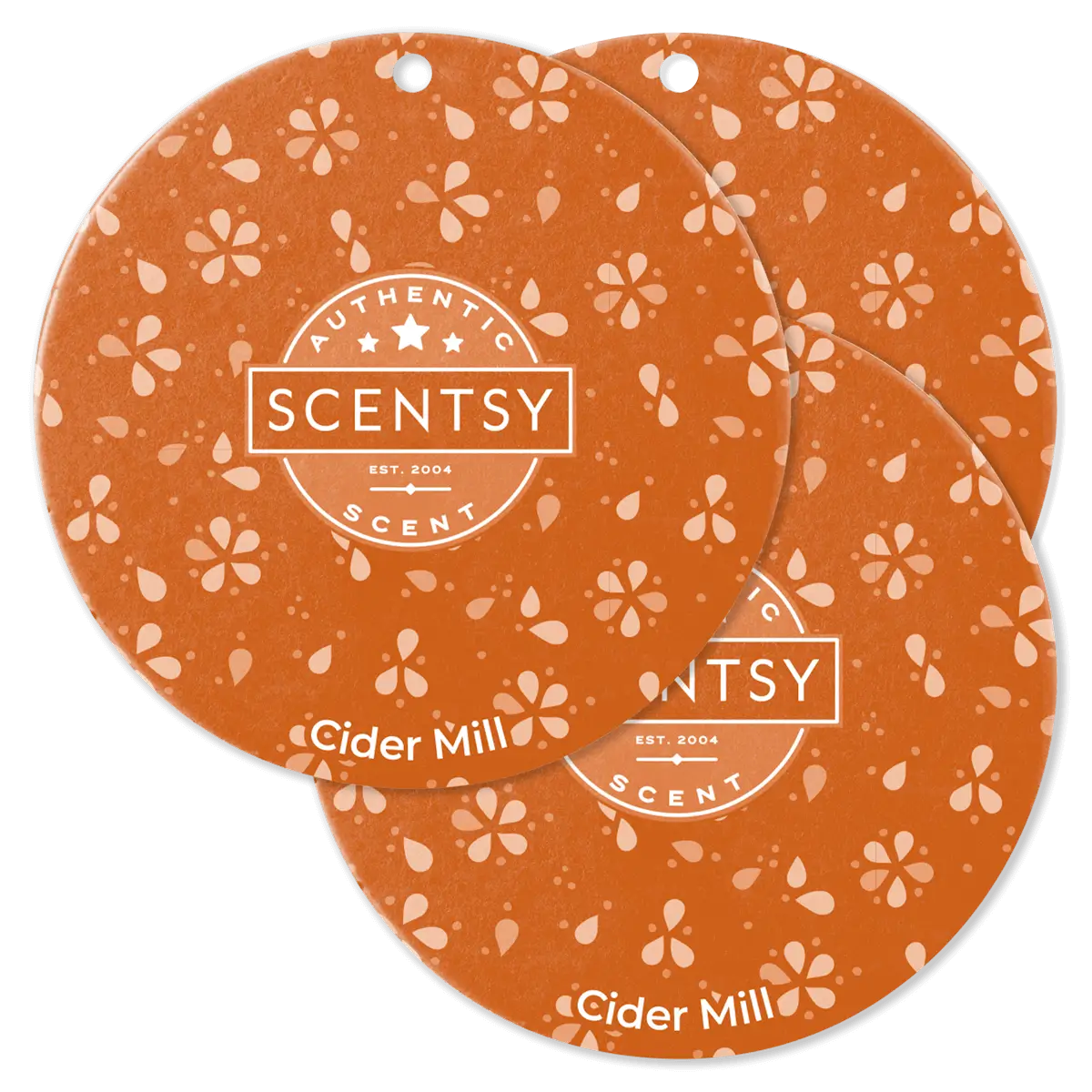 Cider Mill Scentsy Scent Circle 3 Pack Bundle