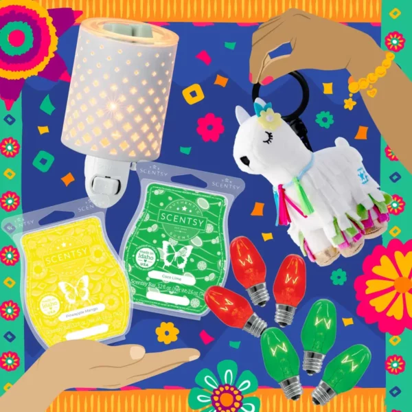 Paulita the Llama Piñata Scentsy Buddy Clip | Cinco De Mayo