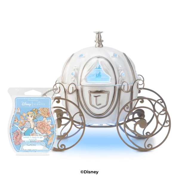 Cinderella Royal Carriage Scentsy Warmer  + Bar | Disney Cinderella 75th Anniversary
