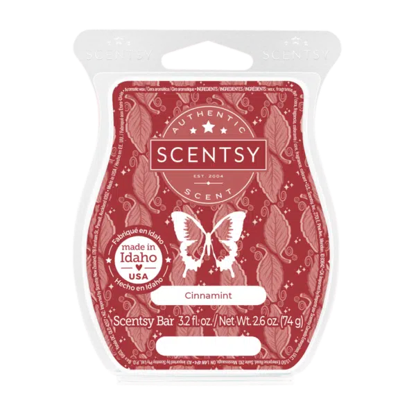 Cinnamint Scentsy Bar BBMB January 2024 Incandescent.Scentsy.us