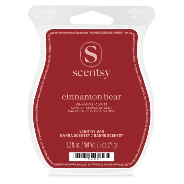 Cinnamon Bear Scentsy Bar (1) Cinnamon Bear Scentsy Wax Bar