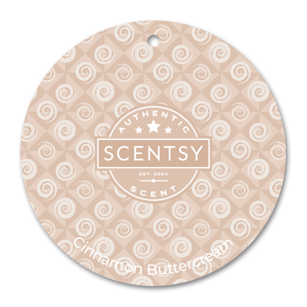 Cinnamon Buttercream Scentsy Scent Circle