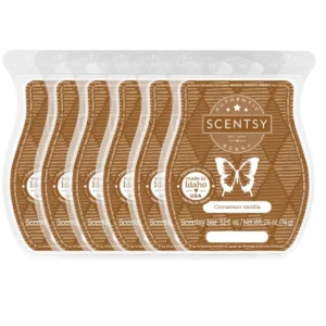 Cinnamon Vanilla Scentsy 6 Bar Wax Bundle