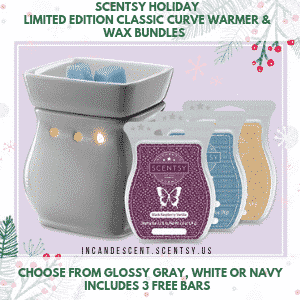 CLASSIC CURVE GRAY SCENTSY WARMER GIFT BUNDLE | Scentsy® Buy Online | Scentsy Warmers and Scents ...