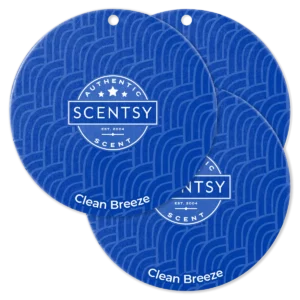 Clean Breeze Scentsy Scent Circle 3 Pack Bundle