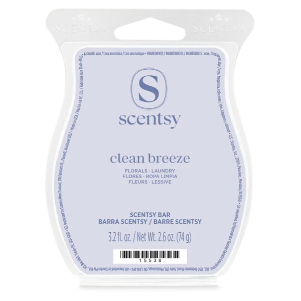 Clean Breeze Scentsy Wax Bar