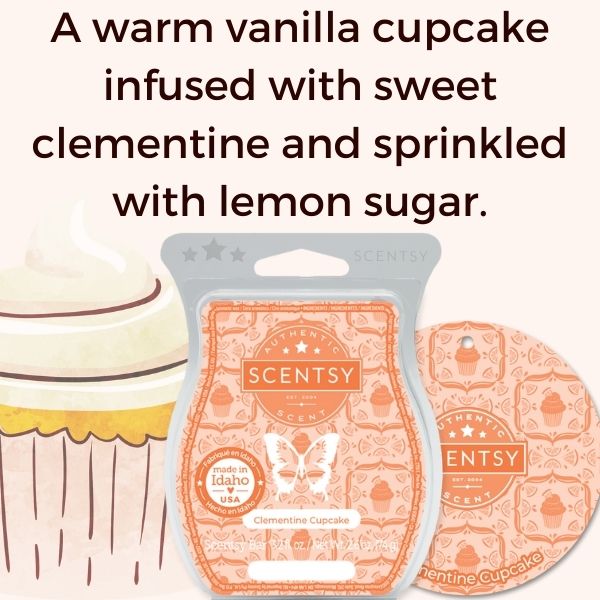 Clementin Cupcake Scentsy Fragrance