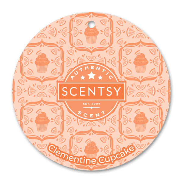 Clementine Cupcake Scentsy Scent Circle 1