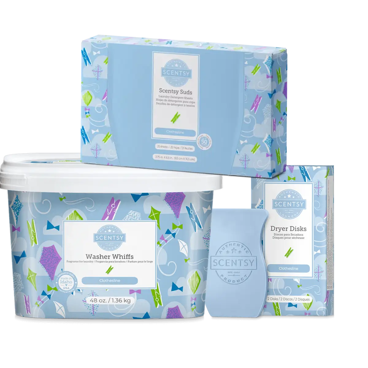 Clothesline Scentsy Suds Laundry Bundle