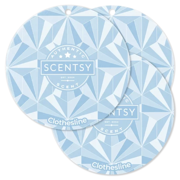Clothesline Scentsy Scent Circle 3 Pack Bundle