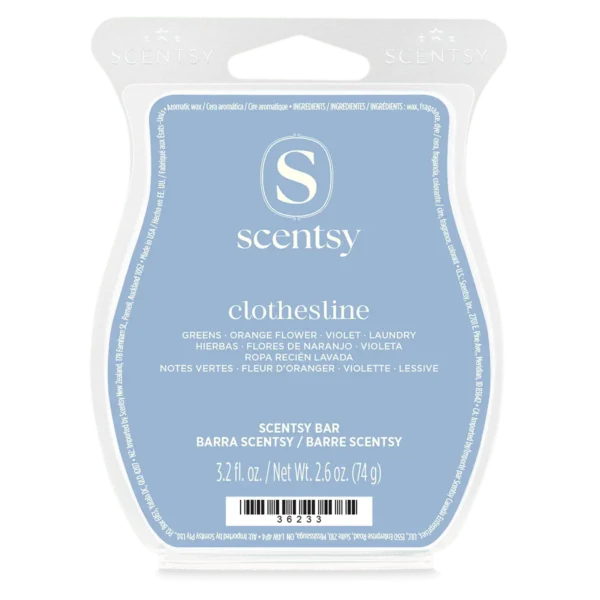 Clothesline Scentsy Wax Bar