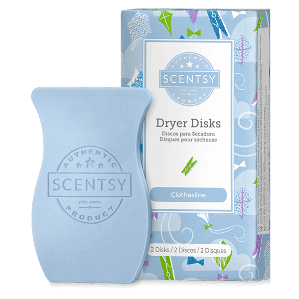 Clothesline Scentsy Dryer Disks