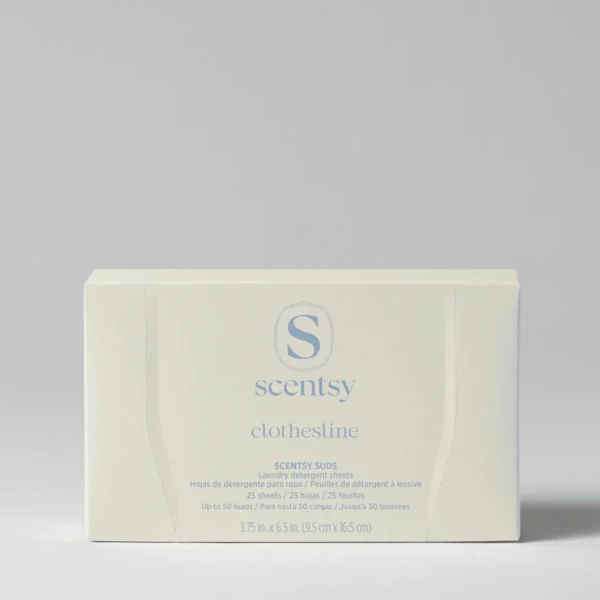 Clothesline Scentsy Suds Laundry Detergent Sheets