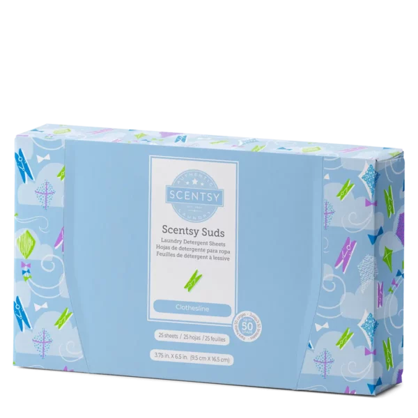 Clothesline Scentsy Suds Laundry Detergent Sheets