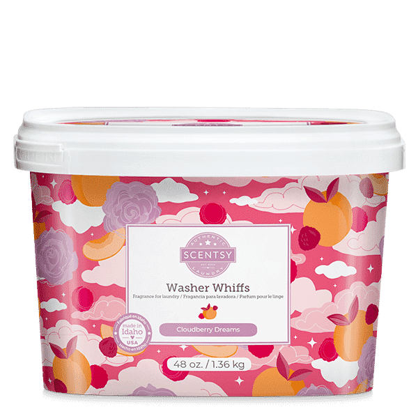 Cloudberry Dreams Scentsy Washer Whiffs Tub