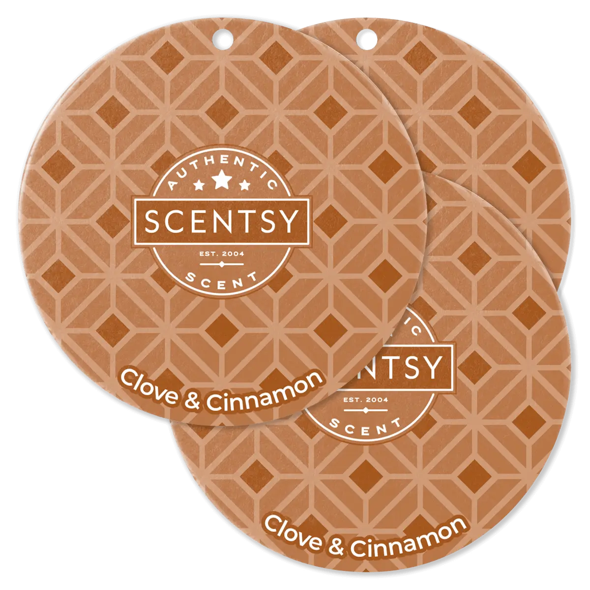Clove & Cinnamon Scentsy Scent Circle 3 Pack Bundle
