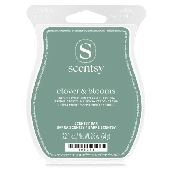 Clover & Blooms Scentsy Wax Bar - March 2026